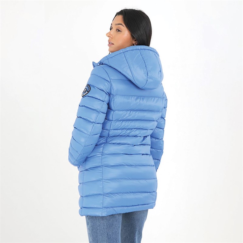 Brave Soul Dames Everett Donsjassen Blauw