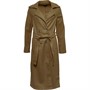 Brave Soul Dames Virgo Faux Wollen jassen Camel