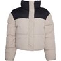 Brave Soul Vestes Puffa Thailand Femme Beige Clair
