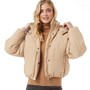 Brave Soul Dames Bunny Jacks Camel