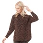 Brave Soul Chemises à Manches Longues Maggie Femme Marron