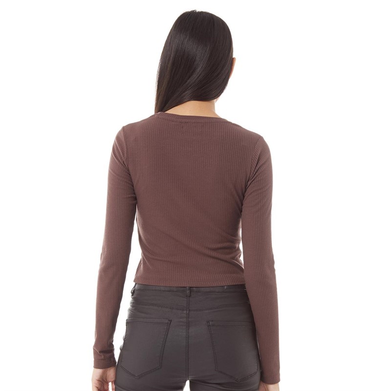 Brave Soul Hauts Hinchy Femme Chocolat