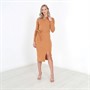 Brave Soul Robes Guri Femme Chameau