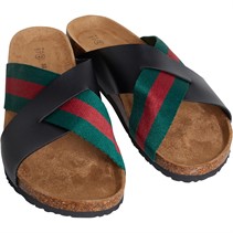Brave Soul Heren Marvin Sandalen Zwart
