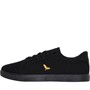 Brave Soul Mens Kite Eagle Canvas Pumps Black Mono