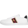 Brave Soul Mens Louie Eagle PU Pumps White/Red/Gold