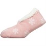 Brave Soul Womens Snowflake Cosy Socks Pink