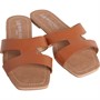 Brave Soul Womens Missy Mule Sandals Tan