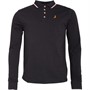 Brave Soul Heren Pilgrim Polo’s met lange mouwen Zwart