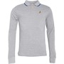 Brave Soul Heren Pilgrim Polo’s met lange mouwen Grijs