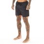 Brave Soul Herren Cooper Badeshorts Schwarz