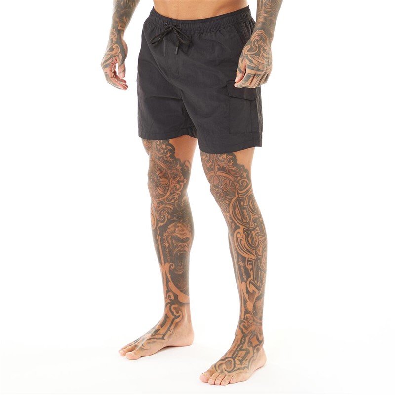 Brave Soul Herre Cooper Svømme Shorts Sort