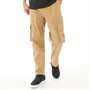 Brave Soul Mens Revolve Cargo Pants Stone
