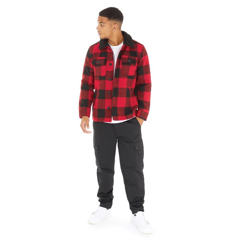 Flannel with hotsell sherpa collar