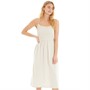 Brave Soul Womens Farren Dress Cream