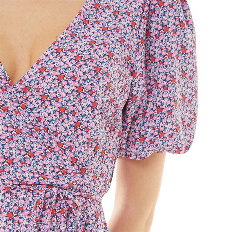 Brave Soul Womens Madda Dress Pink