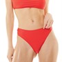 Brave Soul Womens Clare Bikini Bottoms Red