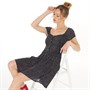 Brave Soul Womens Hazel Dress Black/White
