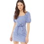 Brave Soul Womens Leesha Dress Forest Blue