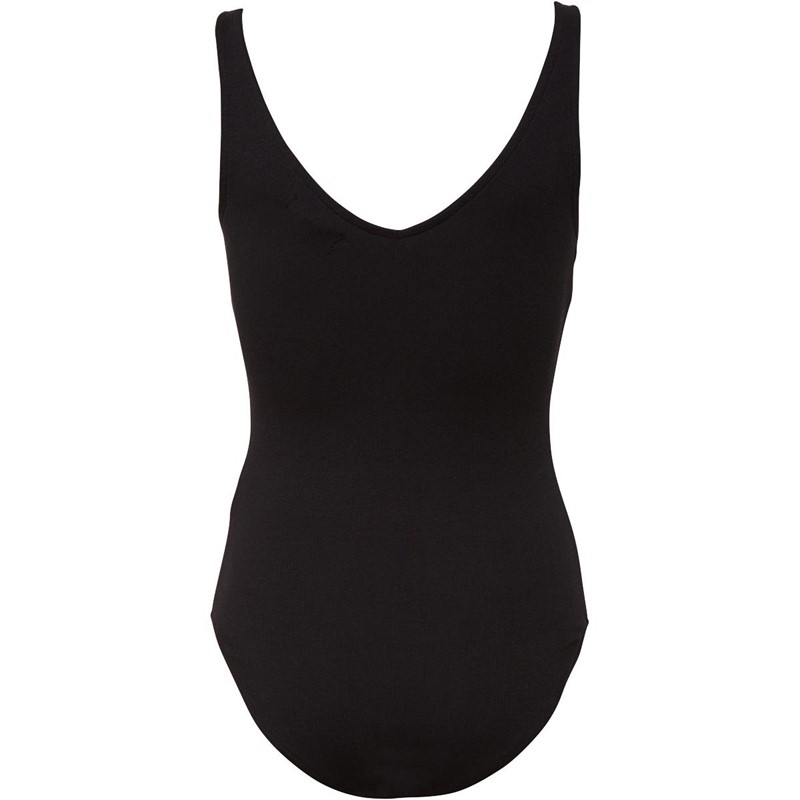 Brave Soul Womens Brenda Bodysuit Black