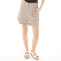 Brave Soul Womens Neave Shorts Stone
