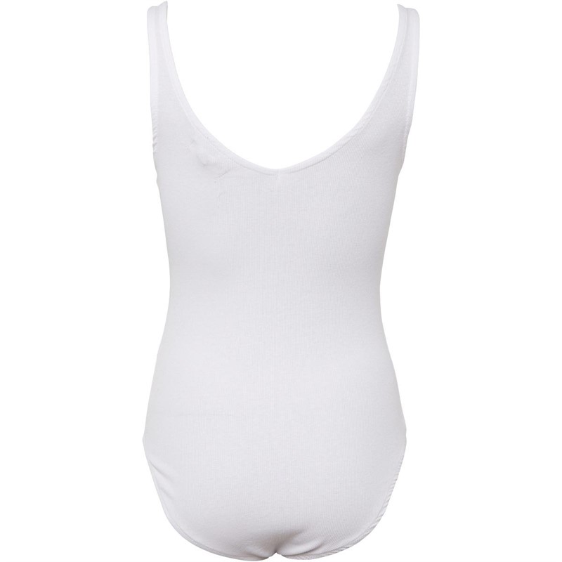 Brave Soul Womens Brenda Bodysuit White
