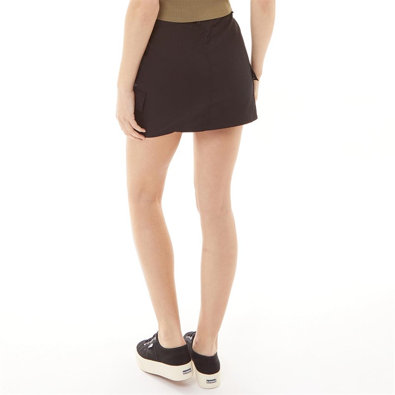 Brave Soul Womens Vienna Mini Skirt Black