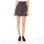 Brave Soul Womens Billie Shorts Black/White Spot