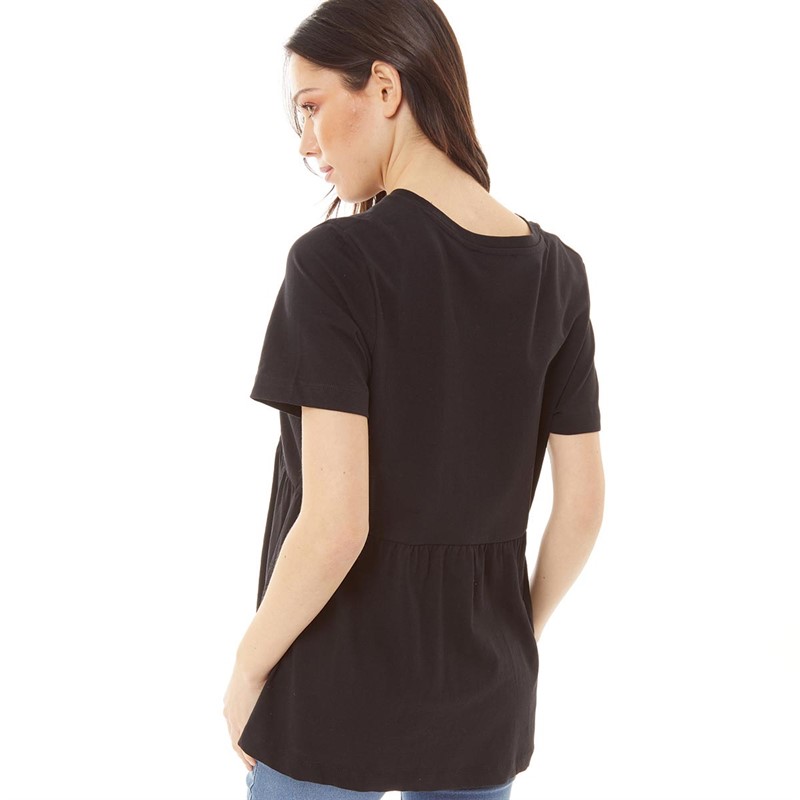 Brave Soul Womens Ali T-Shirt Black