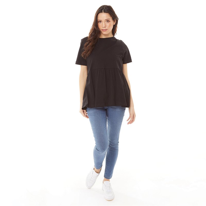 Brave Soul Womens Ali T-Shirt Black