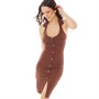 Brave Soul Womens Steph Dress Chocolate