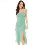 Brave Soul Womens Anousha Dress Green/Blue