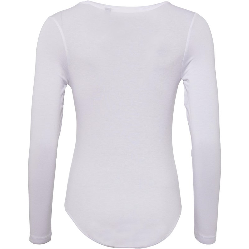 Brave Soul Womens Jill Bodysuit White