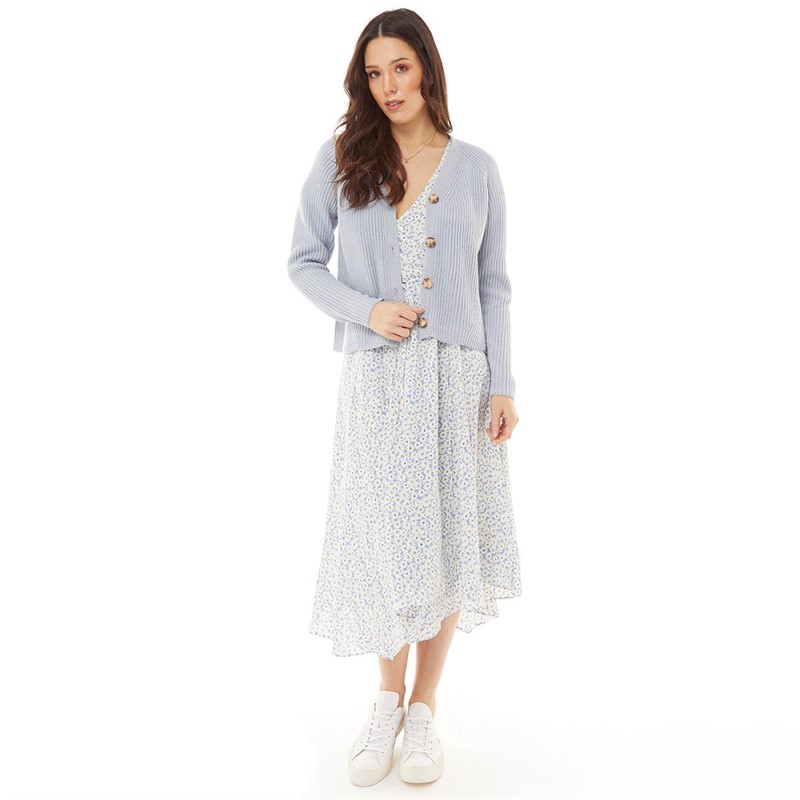 Brave Soul Womens Lillie Dress Blue