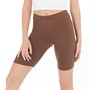 Brave Soul Womens Sindy Cycling Shorts Chocolate