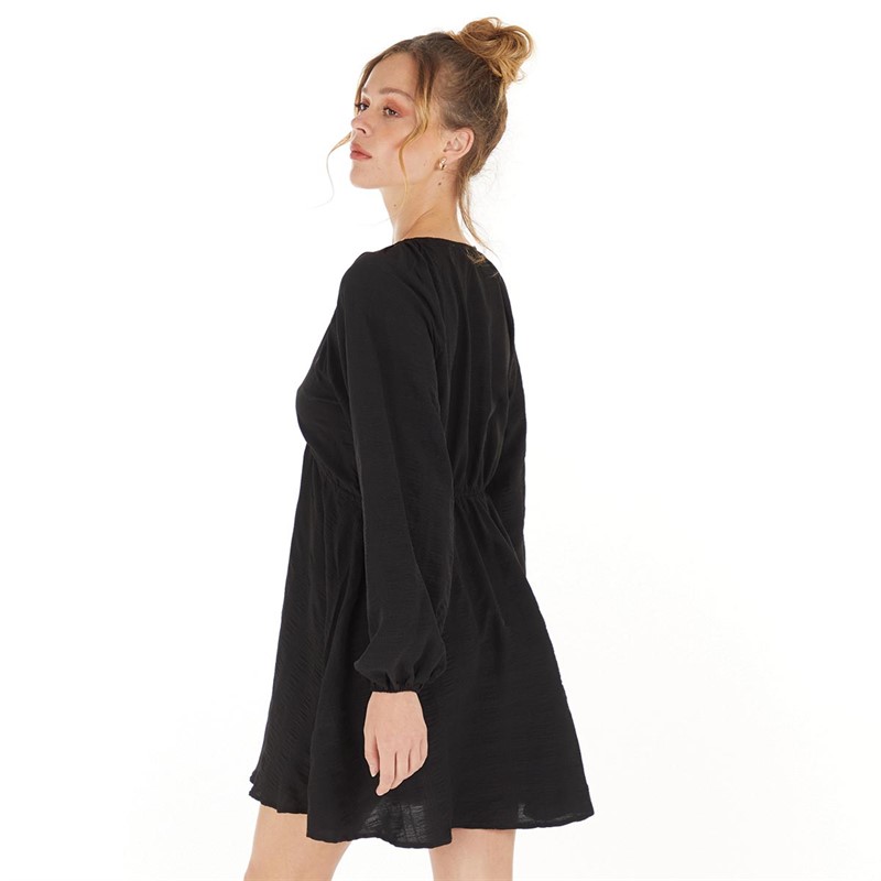 Brave Soul Womens Nimah Dress Black