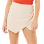 Brave Soul Womens Mallorca Skort Beige