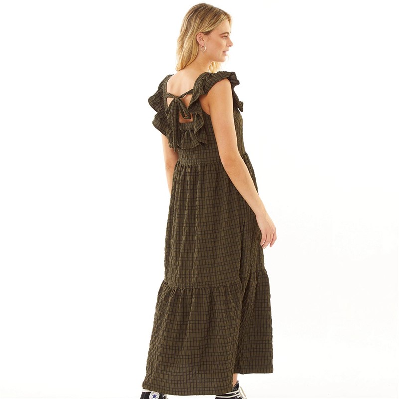 Brave Soul Robes Carla Femme Kaki Foncé