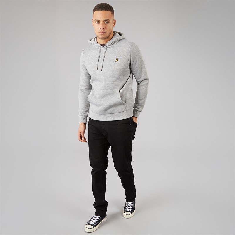 Brave Soul Mens Howard Three Pack Hoodies Black/Grey/Navy