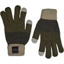 Brave Soul Mens Gloves Khaki/Grey