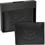 Brave Soul Mens Leather Wallet In Gift Box Black