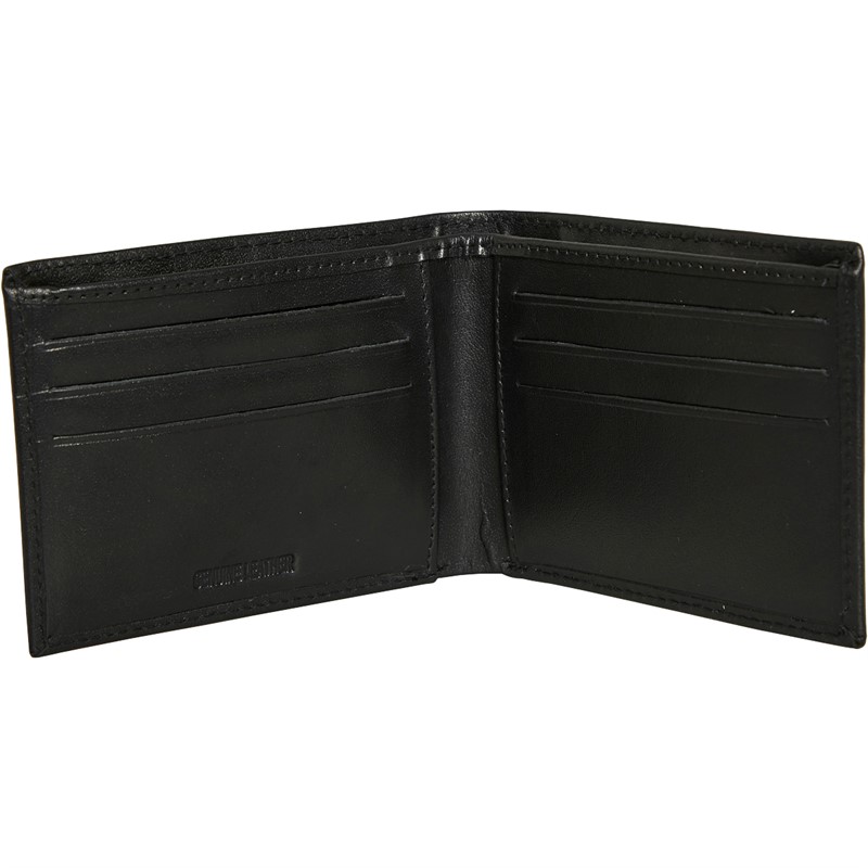 Brave Soul Mens Leather Wallet In Gift Box Black