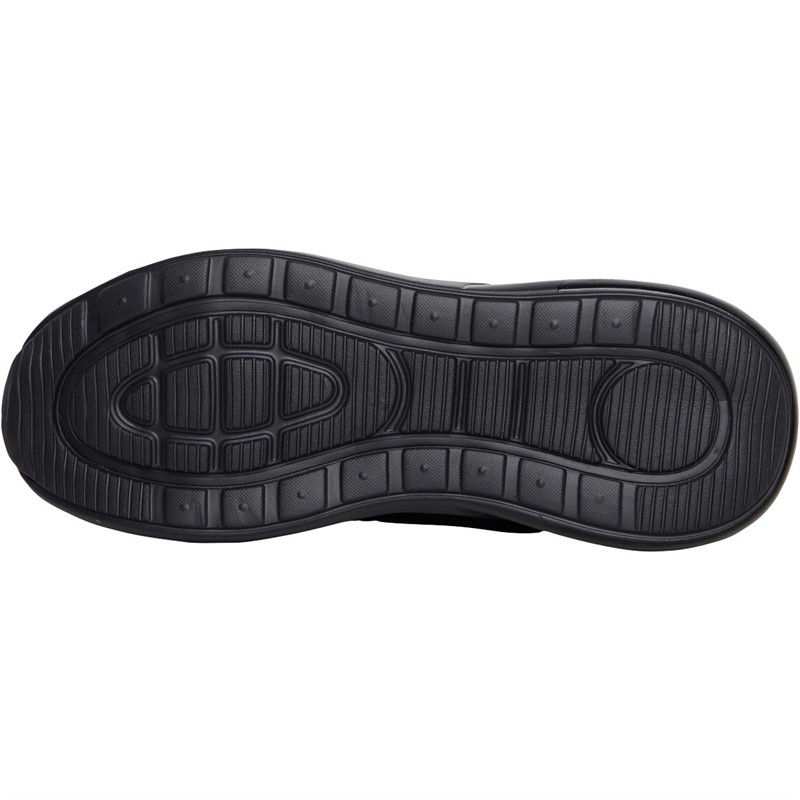 Brave Soul Mens Reflect Trainers Black