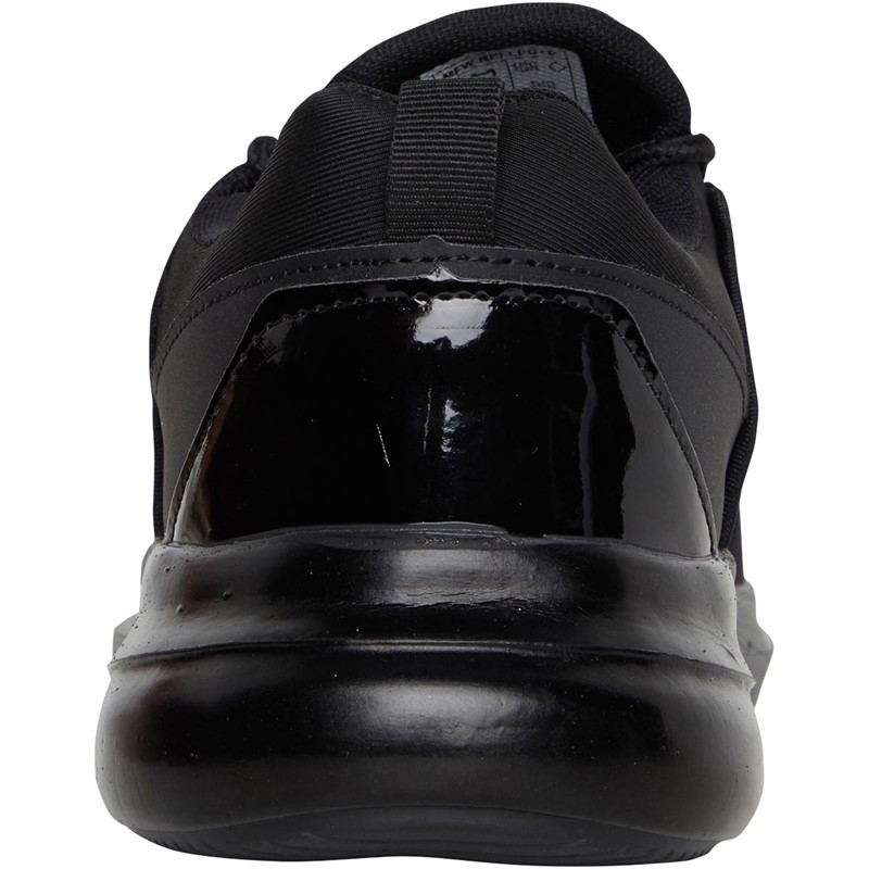 Brave Soul Mens Reflect Trainers Black