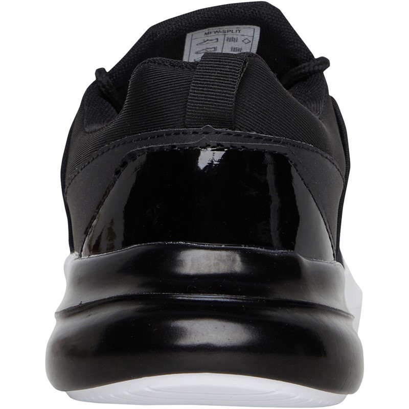 Brave Soul Mens Reflect Trainers Black