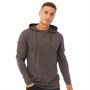 Brave Soul Mens Morris Long Sleeve Top Dark Charcoal Marl