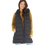 Brave Soul Womens Monty Puffer Gilet Black