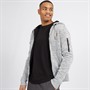 Brave Soul Herre Rackham Lynlås-Hoodie Grå