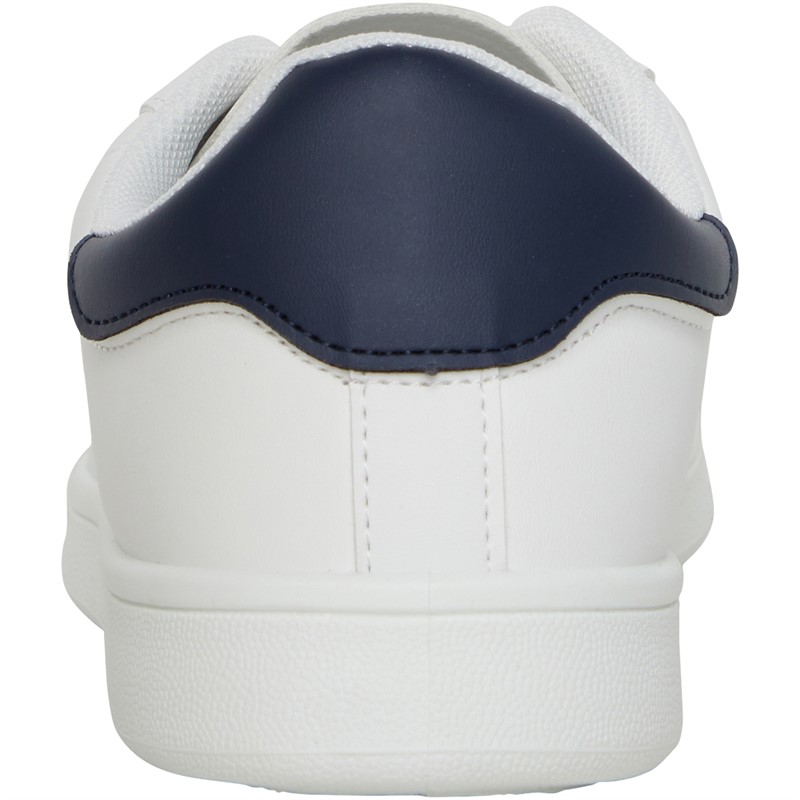 Brave Soul Mens Hilton Trainers White