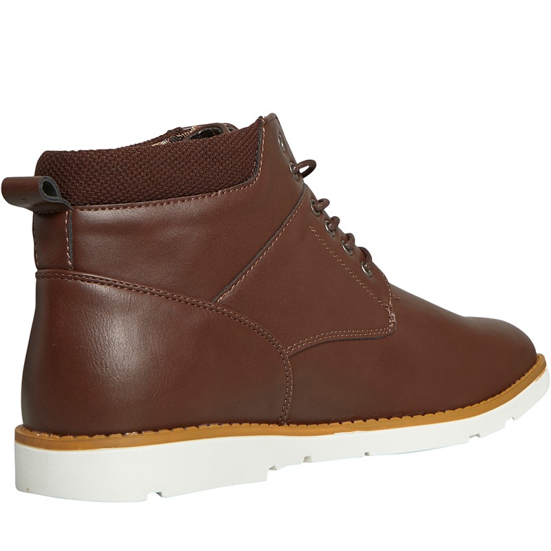 Buy Brave Soul Mens Rory Boots Brown